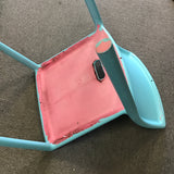 Contemporary MCM Magis Light Blue Painted Resin Air Chair by Jasper Morrison
