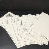 Posa Journals 19pc "Monarch Butterfly Life Cycle" Stationery Set
