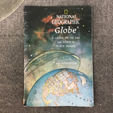 3pc Vintage 1960's National Geographic Illuminated Globe Set