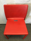 Contemporary MCM Magis Red Resin Air Chair by Jasper Morrison