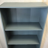 Blue-Painted Laminate 5-Tier Shelf