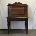 Vintage Solid Oak 1-Drawer Secretary Desk