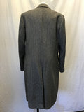 Vintage West of England Grey Wool Long Coat