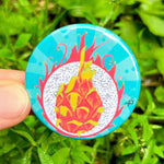 Rachel Feirman Dragonfruit Button Pin