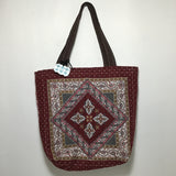 Adriana Cárdenas B. Handmade "Estrella" Quilted Bag