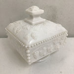 Vintage Westmoreland Milk Glass Grape Vine Candy Dish