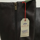 New With Tags! Replay "Mabel" Brown Vegan Leather Boots