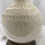 Vintage MC White Ceramic Table Lamp