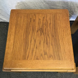 Pair of Vintage Lane Solid & Veneer Oak End Tables