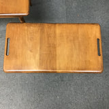 Set of Conant Ball Furniture Makers Rock Maple Nesting Tables