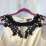 New With Tags! Chi Chi London Cream Fit & Flare Dress
