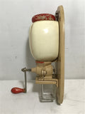 Vintage MC Zassenhaus Wall-Mounted Manual Coffee Grinder w/ Ceramic Hopper