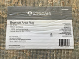 Modern Oriental Weavers "Braxton" Blue/Off-White 5x8 Area Rug