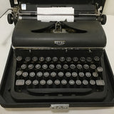Black Royal Travel Typewriter
