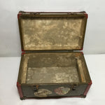 2pc Doll Steamer Trunk & Wardrobe Trunk