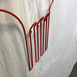 1999 IKEA SPRALLIG Red Metal Moose Coat Rack