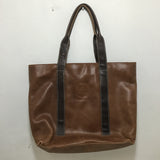 Cornell University Brown Leather Tote Bag