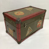 2pc Doll Steamer Trunk & Wardrobe Trunk
