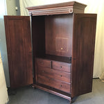 Vintage Durham Solid Cherry 4-Drawer Wardrobe