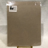 Twin Cat 9x12 Brown, Green, & Orange Leaves Signed Art Print