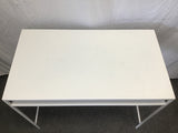 Room & Board White Metal "Slim" 2-Tier Computer Desk