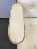 Vintage MCM Herman Miller Eames White Leather & Vinyl Executive Office Chair