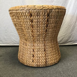 Modern Boho Pier 1 Banana Leaf Round Side Table