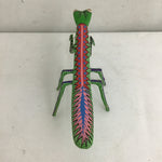 Handmade Alebrije Oaxacan Green Carved Wood Mantis