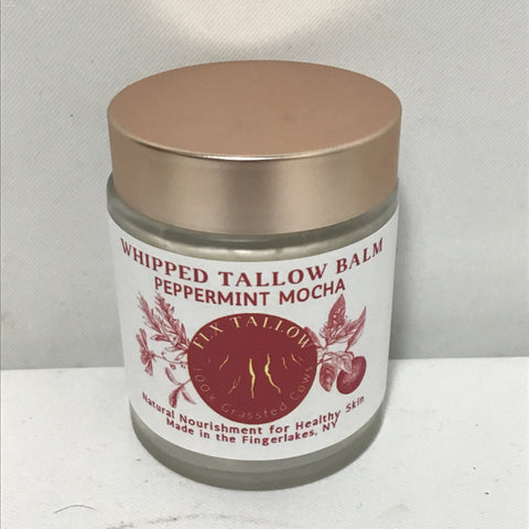FLX Tallow Peppermint Mocha Balm, 4oz