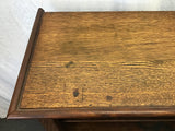 Vintage Craftsman National Furn. Co. Solid Oak 4-Tier Shelf