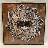 Eltimar Design Framed 12x12 "Family" Mixed Media Artwork Print