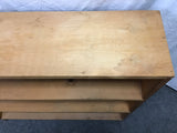 Vintage Unfinished Solid Pine Shelf