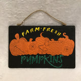 Eltimar Design "Farm Fresh Pumpkins" Fall Mixed Media 3D-Artwork