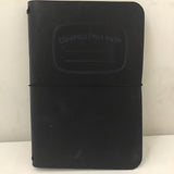 Made Quietly Debossed Purple Leather Journal