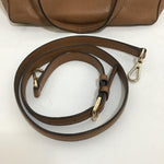 Michael Kors Brown Leather "Mackenzie Satchel" Handbag