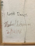 Signed Original "Last Dance" Abstract Textured Painting on Canvas