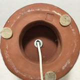 Retired Mackenzie-Childs Ceramic Twist Table Lamp