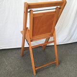 Vintage Craftsman Solid Maple Folding Chair