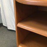 Pair of Vintage MCM Heywood Wakefield Solid Cherry 3-Tier Night Stands