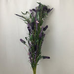 Natural Brands 4-Stems Faux Lavender