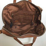 Fossil Brown Leather "Sydney" Satchel Bag