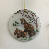 Susan Sitaraman "Animals In Snow" Hanging Ornament