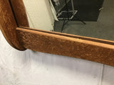 Vintage Medium-Stained Cherry Mirror