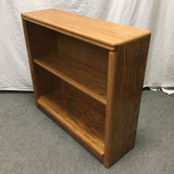 Vintage Oak Veneer 3-Tier Shelf
