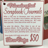 Eltimar Design "Merry" Holiday Scrapbook/Journal Album