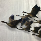 Metal Flying Geese Wall Hanging Art