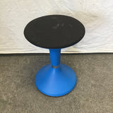 Children's Blue Wooble Stool