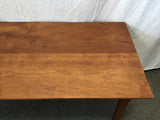 Vintage Craftsman Solid Cherry Coffee Table