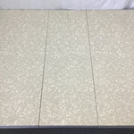 Vintage MCM Grey Formica & Metal Expanding Dining Table