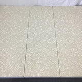 Vintage MCM Grey Formica & Metal Expanding Dining Table